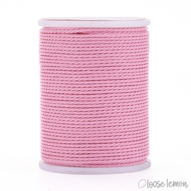 Waxed Cord | 10M Roll | Rose